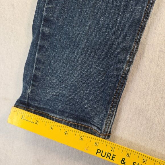 Old Navy Basic Slim Jeans Men's Size 34x32 Blue Built In Flex Medium Wash - Picture 9 of 9